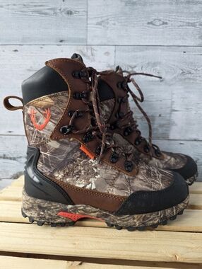 Huntshield Thompson Ridge Field Hunting Boots Waterproof Insulated Womens Size 6